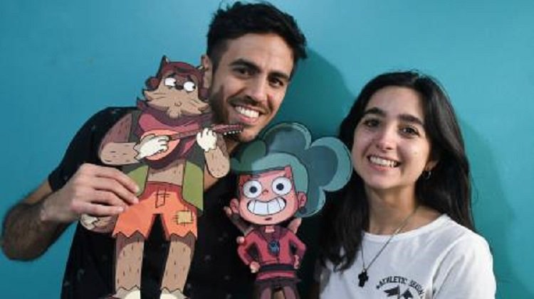 Matías y Lucila, celebran el exitoso debut de 'Kaddy.