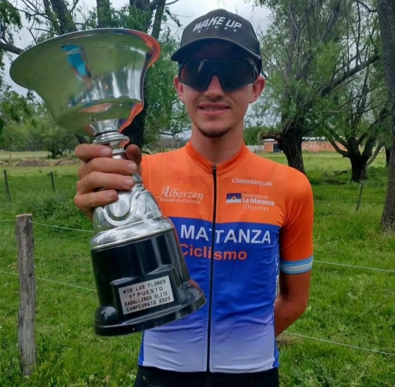 Thomas Borghese evaluó la situación del ciclismo en Argentina".
