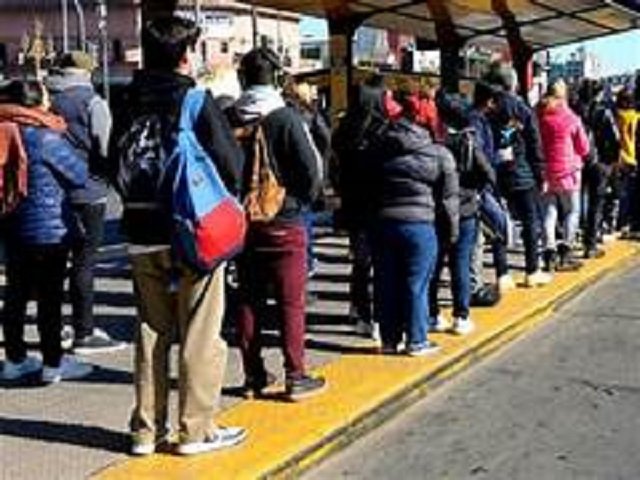 Paro de colectivos en el AMBA