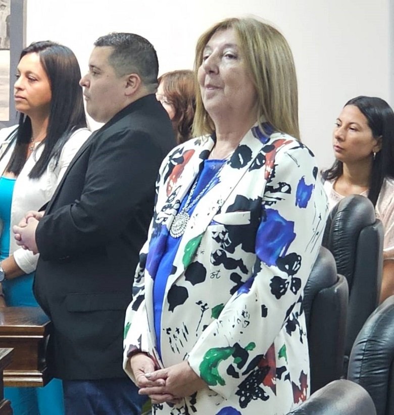 Liliana Yambrún, presidenta del Concejo Deliberante.