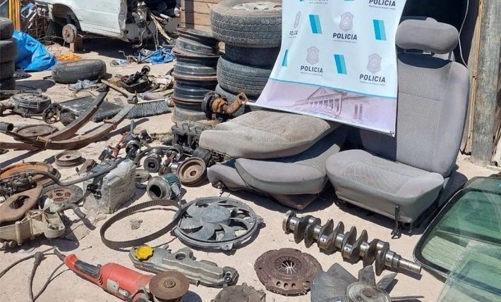 Cayó un desarmadero en Pontevedra tras el robo de un auto