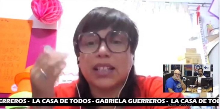 Gabriela Guerreros, de la Asociación Casa de Todos.
