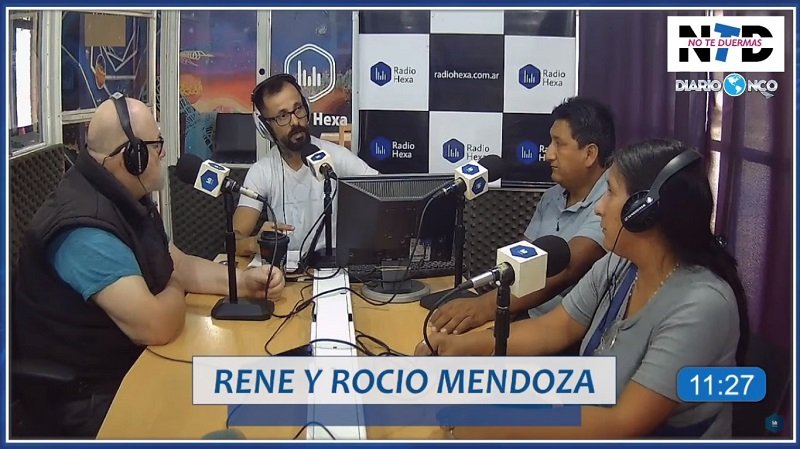 Rocío Mendoza compartió la lucha de su hijo Pablo.