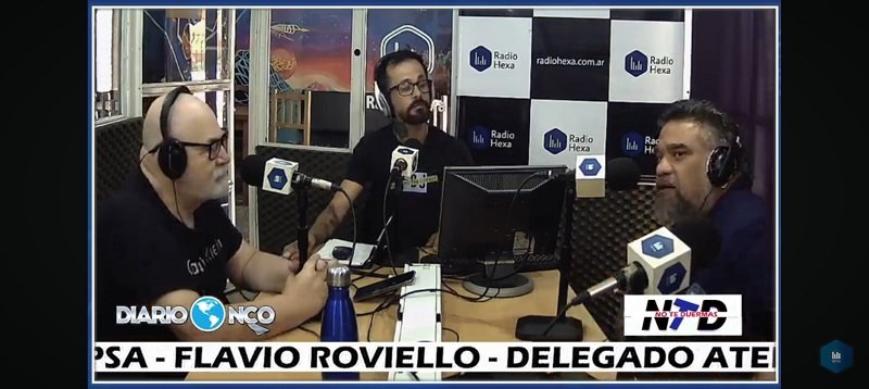 Flavio Roviello, delegado de ATEPSA.