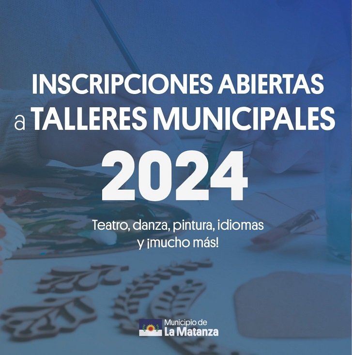 Inscripción a los Talleres Municipales.