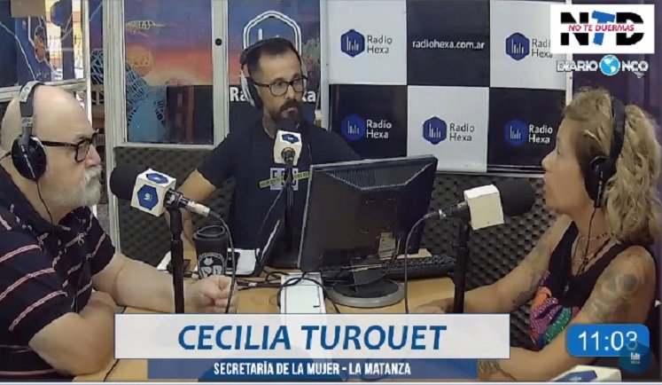 Cecilia Turquet dialogó con Diario N.C.O.