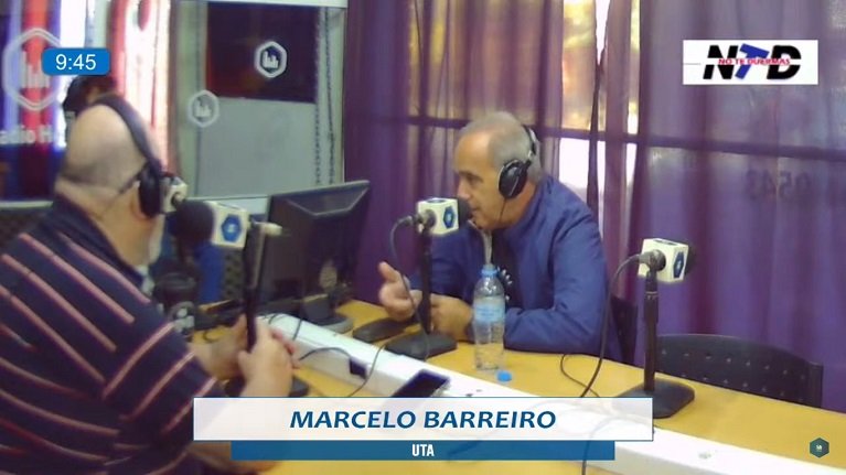 Marcelo Barreiro, anticipó un próximo aumento en el transporte.