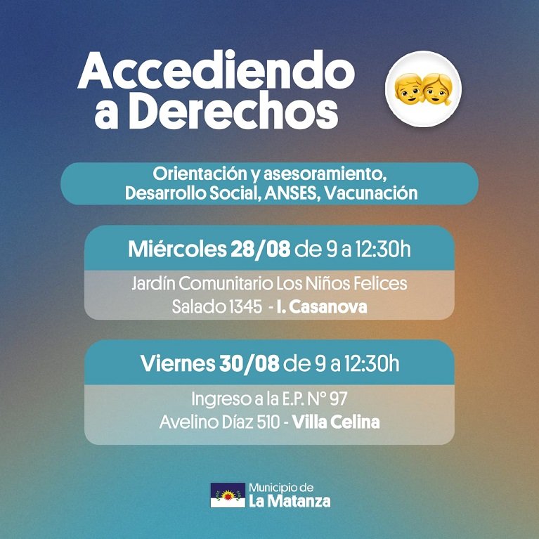 Accediendo a derechos llega a Casanova.