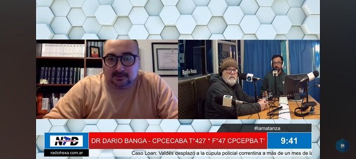 Canasta. El economista Darío Banga se refirió a la canasta básica.