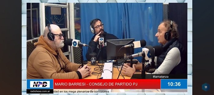 Barresi aportó su mirada del presidente.
