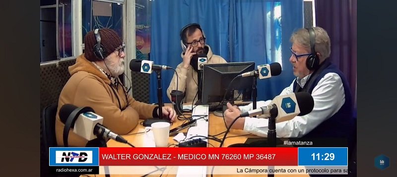 Walter González. Programa de salud solidario.