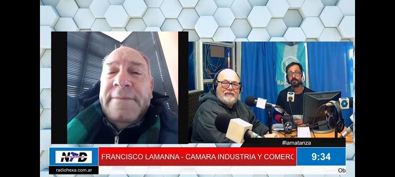 Francisco Lamanna, presidente de la Cámara de Industria.