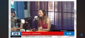 Julieta Alí y su primer tema propio: “Basta de tus besos”.