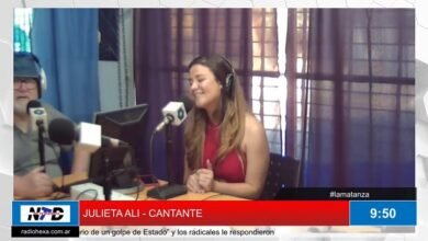 Julieta Alí y su primer tema propio: “Basta de tus besos”.