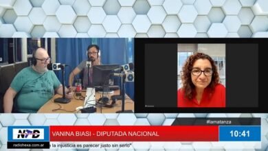 Vanina Biasi criticó el accionar del gobierno.