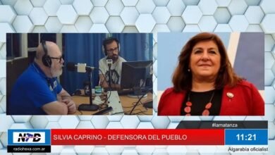 Silvia Caprino, titular de la Defensoría del Pueblo de La Matanza.