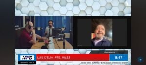 Luis D’Elía aportó su mirada política actual.