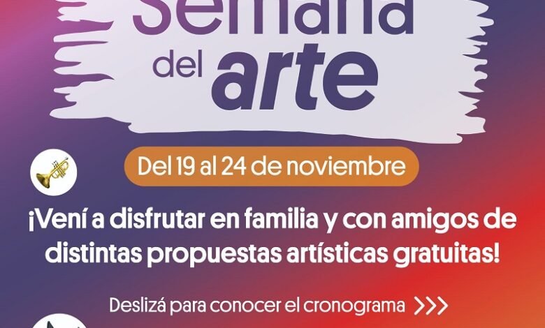 La Semana del Arte es una iniciativa del municipio.