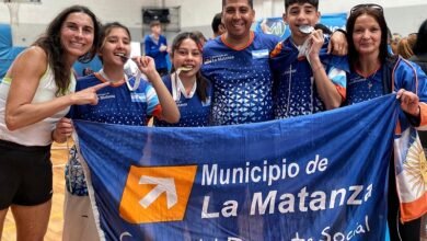 Juegos. The delegation of athletes.