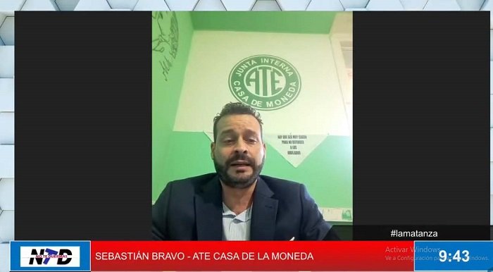 Sebastián Bravo, trabajador de La Casa de la Moneda.