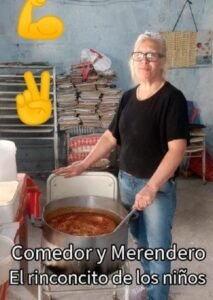 Carmen continued: “I ask for help in businesses.