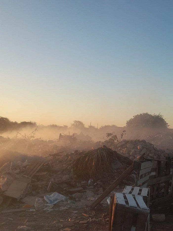 “Los vecinos estamos respirando monóxido de carbono día y noche”