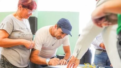Ituzaingó llevó a cabo el acto de firma de escrituras.