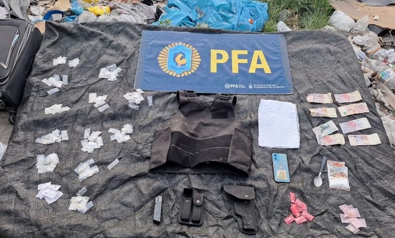 Operativo. La PFA desarticuló una megabanda en La Matanza.