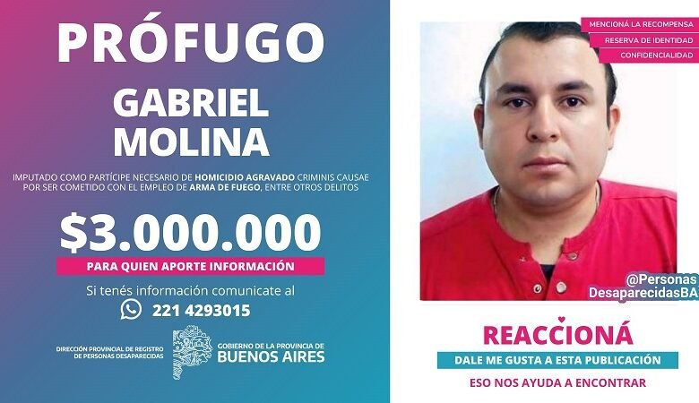 Recompensa de $5 millones por cada uno de los tres prófugos.