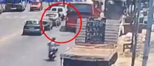 Criminals. The traffic light in La Matanza that scares drivers.