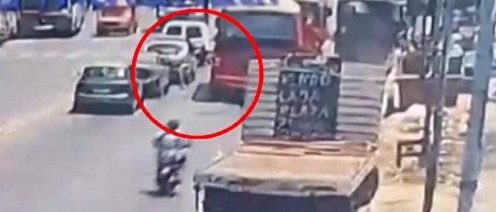 Criminals. The traffic light in La Matanza that scares drivers.