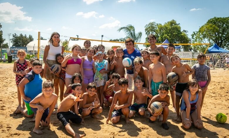 La Matanza. Los chicos pudieron disfrutar de varias actividades.