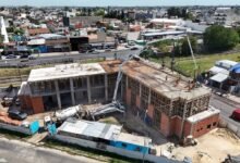 Hospital veterinario. Avanza la construcción del centro de atención.