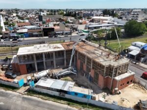 Hospital veterinario. Avanza la construcción del centro de atención.