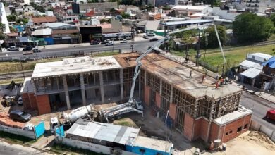 Hospital veterinario. Avanza la construcción del centro de atención.