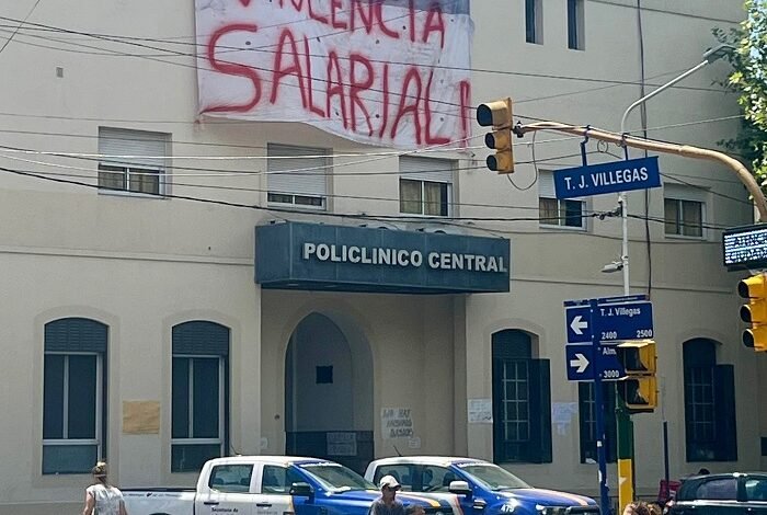 Los trabajadores de la salud de La Matanza.