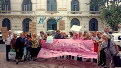 Jubilados. El miércoles 12 se realizó una nueva marcha.