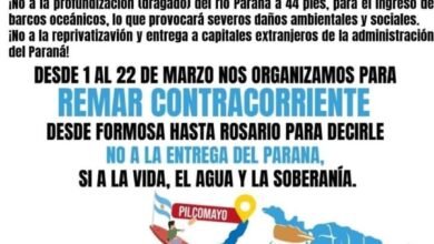 Reman contracorriente por el agua, la vida y la soberanía.