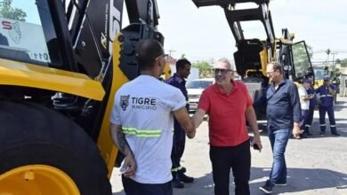 Calles. Tigre compró máquinas para mejorar los servicios públicos