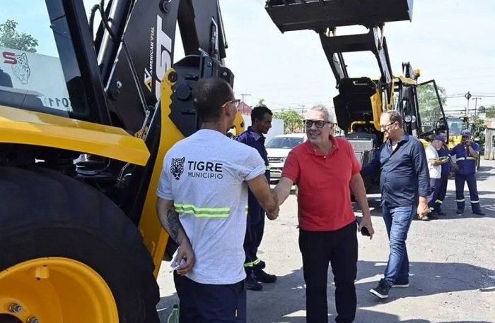 Calles. Tigre compró máquinas para mejorar los servicios públicos