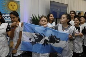 El Museo Itinerante de Malvinas en San Justo.