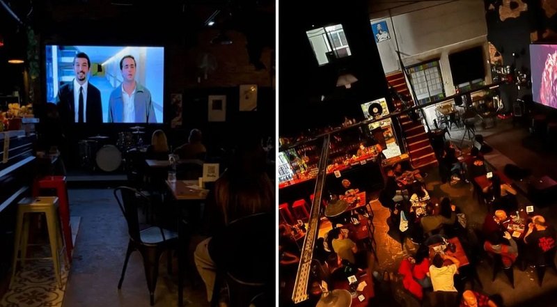 El bar Hudba. Conocé la historia del cine bar de Morón.