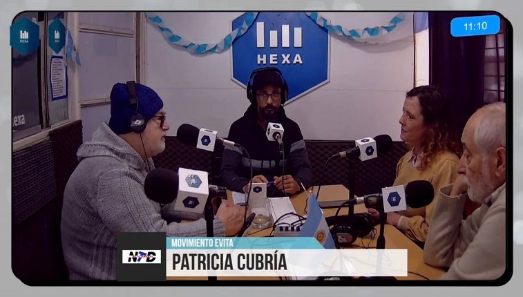 Patricia Cubría contó cómo se encuentra el partido político.