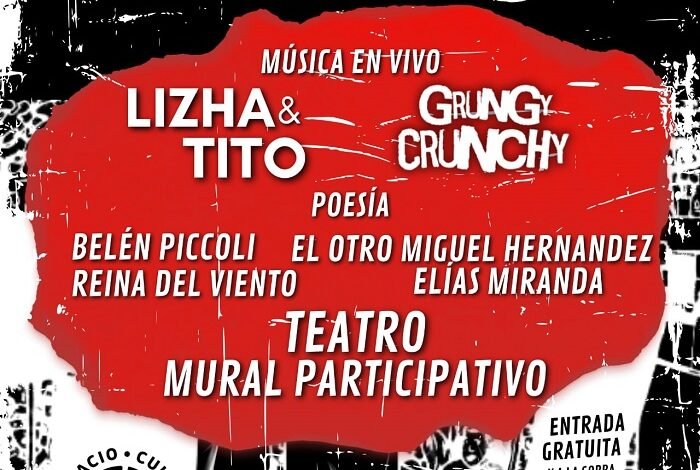 La Revuelta Cultural es un encuentro de poesía.