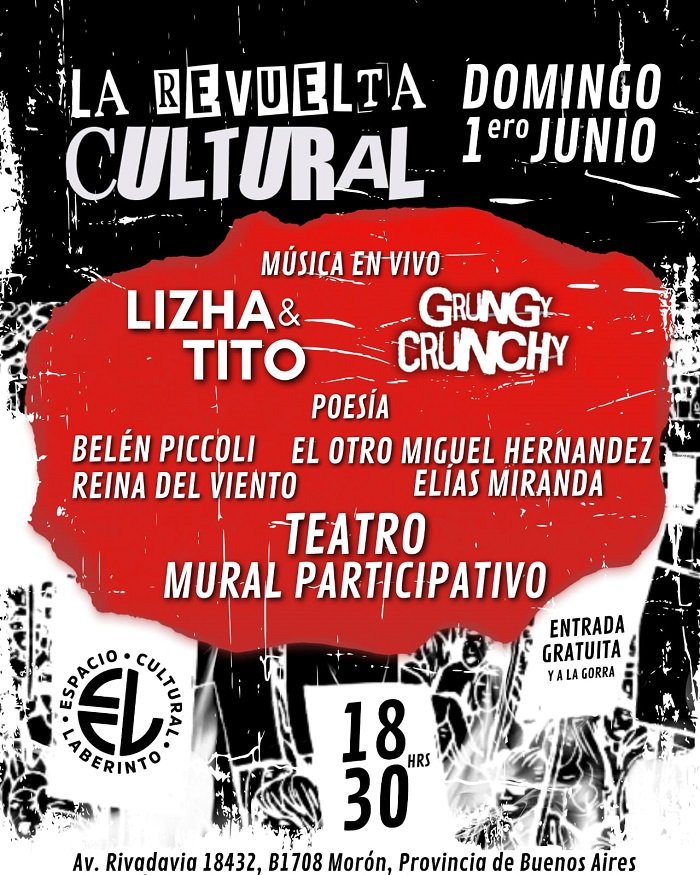 La Revuelta Cultural es un encuentro de poesía.