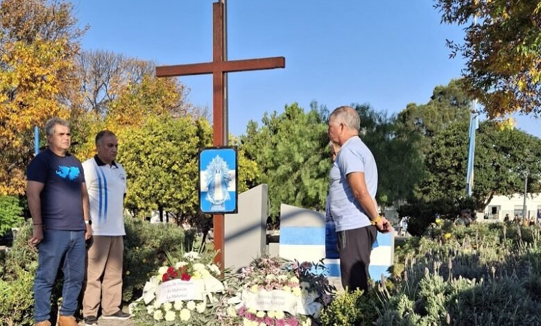 Acto. 43 años del hundimiento del crucero ARA General Belgrano.