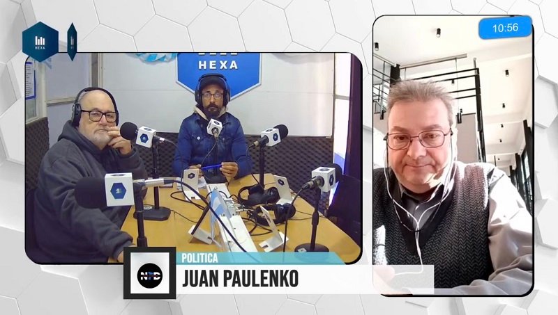 Juan Paulenko analizó distintas cuestiones políticas.
