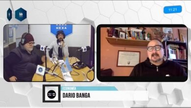 Dario Banga, economista y los anuncios con la economía.