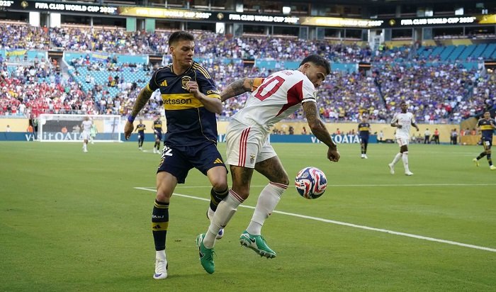 El Xeneize igualó 2-2 con las Águilas en el Hard Rock Stadium.