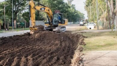 Moreno. El Municipio avanza en obras de infraestructura.